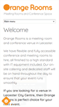 Mobile Screenshot of orangeroomsleicester.co.uk